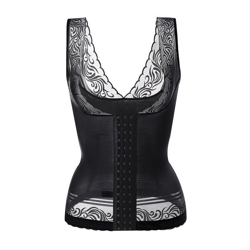 Cardiofashion Damen Shapewear mit Bauchkontrolle und Taillenbund 