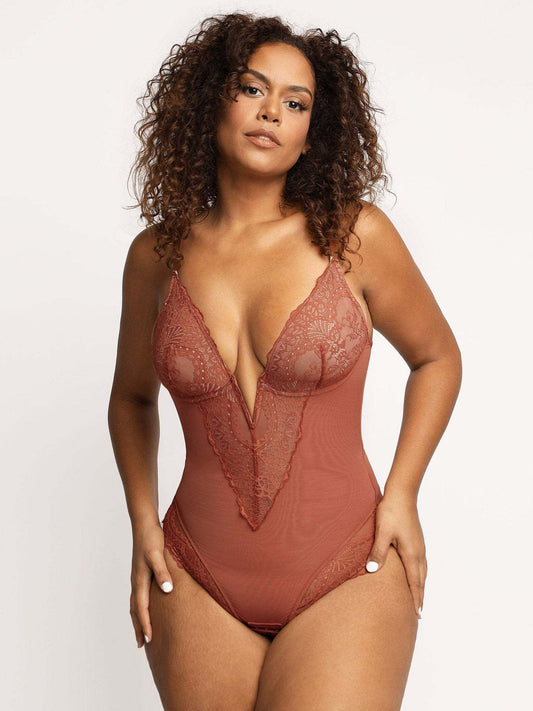 Sensfeel Female Lace Cutout Shapewear