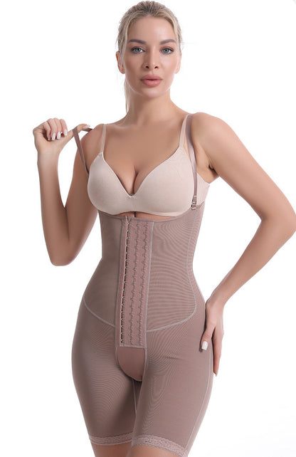 Cardiofashion Damen Siamesische Bauchdeckenstraffungs-Shapewear 